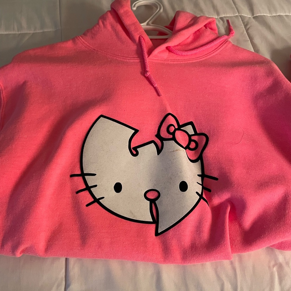 Hello Kitty Neon Pink Hoodie for Kids